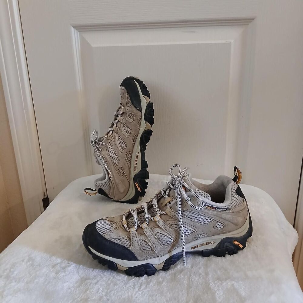 Merrell Moab Ventilator Hiking Boots Taupe Women's 7 Gorpcore Utility Granola